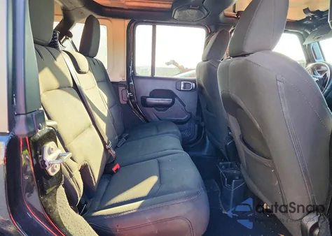 2020 Jeep Wrangler Unlimited Sport из США, поврежденный, VIN 1C4HJXDN3LW110797